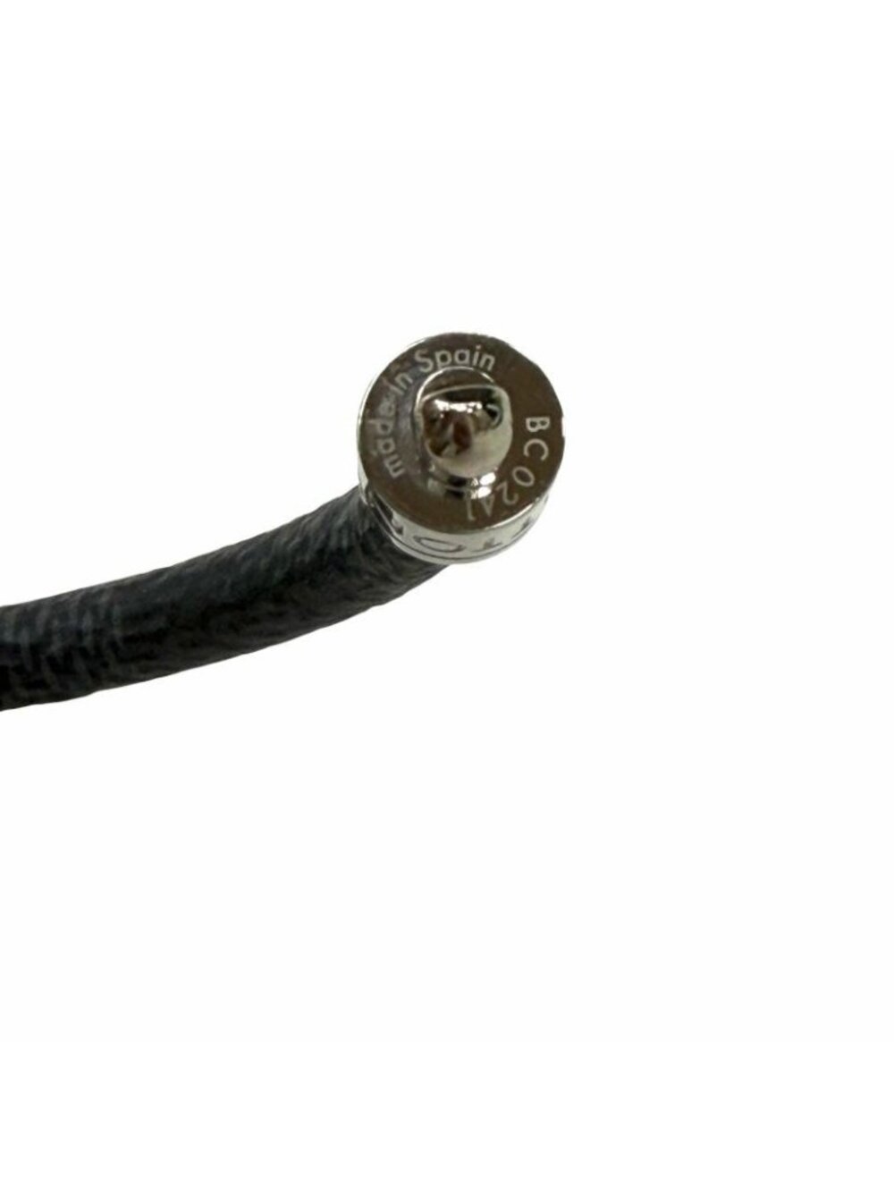 Louis Vuitton Damier Graphite Bracelet Bangle Black Silver - Picture 6 of 6